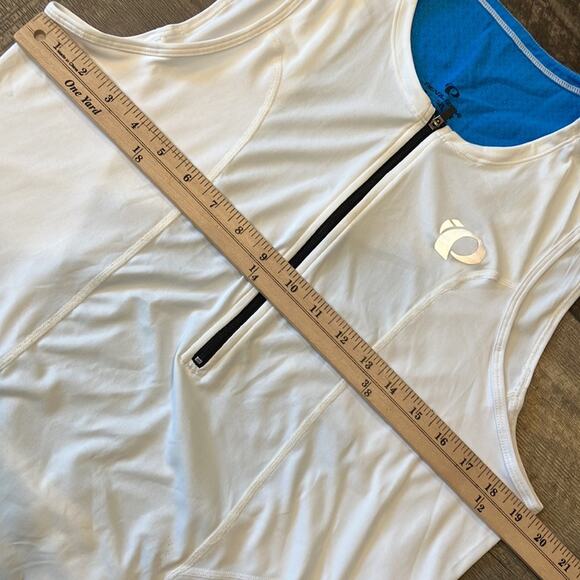 Pearl Izumi Women's Cycling 1/2 Zip Tank Size L - Picture 5 of 7